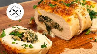 Stuffed Chicken Breast: A Golden Cheesy Delight