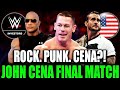 JOHN CENA FINAL MATCH CONFIRMED?! CM PUNK &amp; THE ROCK INVOLVED IN SHOCK PLAN! 😳