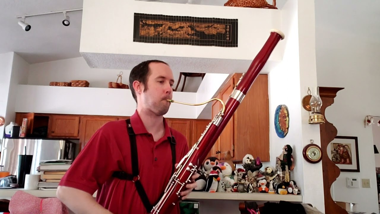 Marius Piard Bassoon Etude No. 2: Perpetuum Mobile, from 16 Characteristic Studies