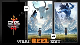 Trending Mahashivratri Reel Video Editing | Mahashivratri Special Reel Editing in Vn App || screenshot 4
