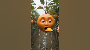 Orange Fruit Animation | Cute & Funny 3D Orange