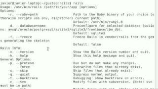 GuateOnRails - Episodio 01 - Mi primera aplicación en Ruby on Rails