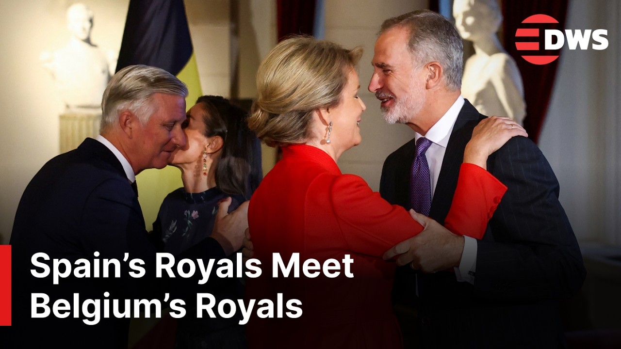 WATCH: Spain’s Royals Visit Belgium for Europalia Festival | Goya Exhibition & Royal Meeting | AA1E