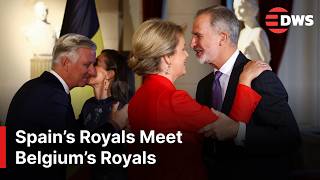 WATCH: Spain’s Royals Visit Belgium for Europalia Festival | Goya Exhibition & Royal Meeting | AA1E