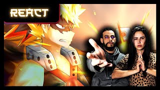 Casal Otaku- Rap do Bakugou (7minutoz) - EU VOU SER O HERÓI NÚMERO 1 (React)