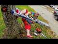 Idiots With Chainsaws: Tree Cutting Fails | Extreme Dangerous Logging Truck Fails #31
