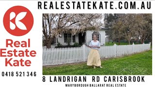 8 Landrigan Rd Carisbrook - Fantastic home on 2000m2 - Real Estate Kate 