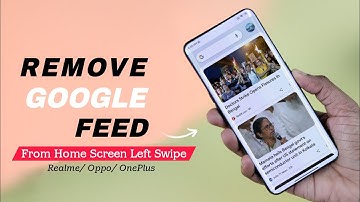 Disable Left Swipe Google News Feed On Realme Oppo OnePlus Device | Remove Google Discover
