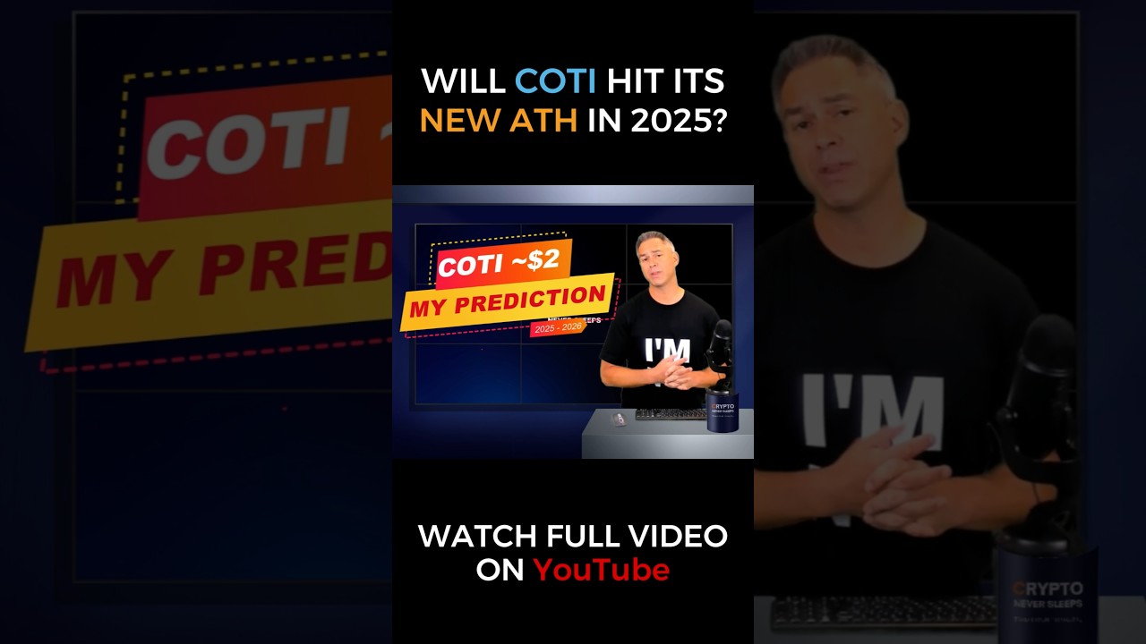 COTI Will TAKE OFF 🚀 + 1,440% 🚀 COTI Crypto HUGE UPDATE 2024 | COTI Price  Prediction 2025 #shorts - YouTube