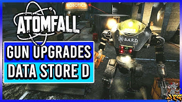 ATOMFALL - Opening Data Store Delta! Upgrading Guns And Blowing Up Robots!