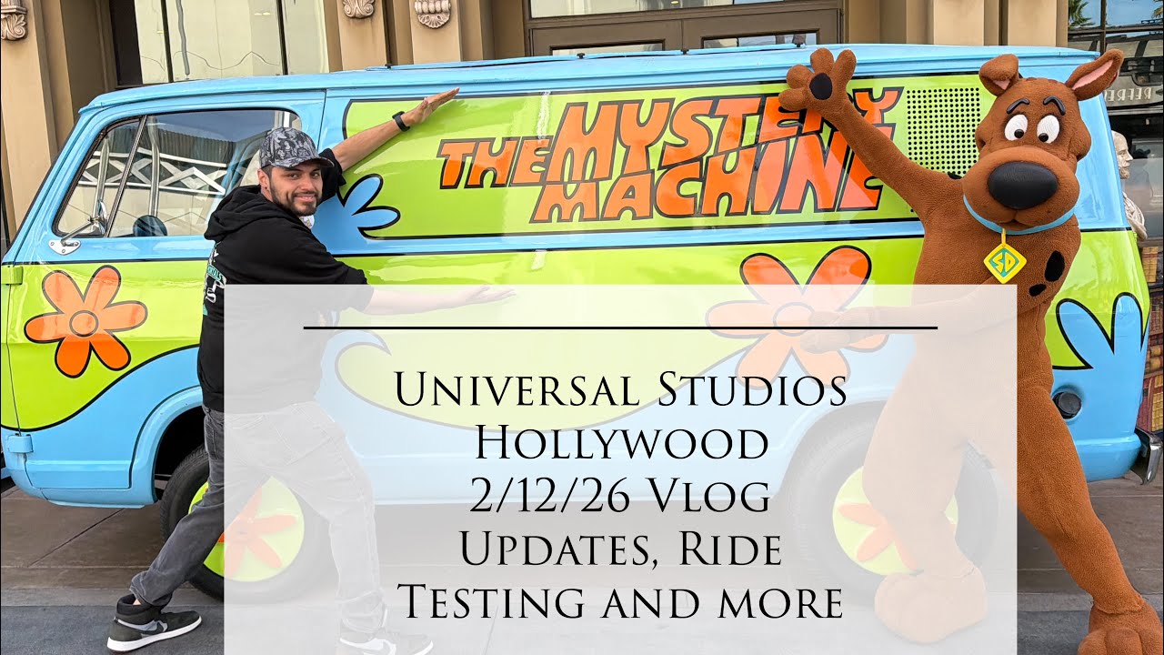 Новости и тестирование аттракционов Universal Studios Hollywood сегодня!