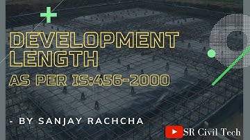 Development length ||as per IS 456:2000|| limit state method