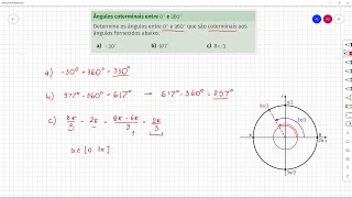 Ângulos Coterminais - Definição e Exercícios - Neurochispas