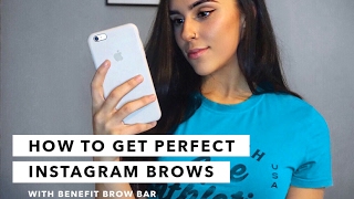 How to Get Perfect Instagram Brows at Benefit Brow Bar