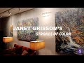 The faculty club unveils janet grissoms strokes of color exhibition