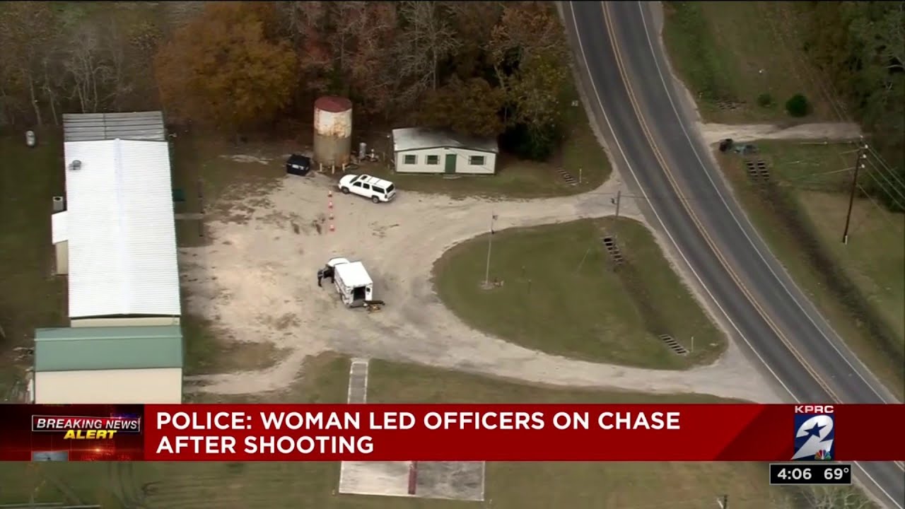 Police: Woman led officers on chase after shooting - YouTube