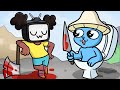 DAILY LIFE but SMURF CAT &amp; AMANDA - We Live We Love We Lie // Poppy Playtime Chapter 3 Animation