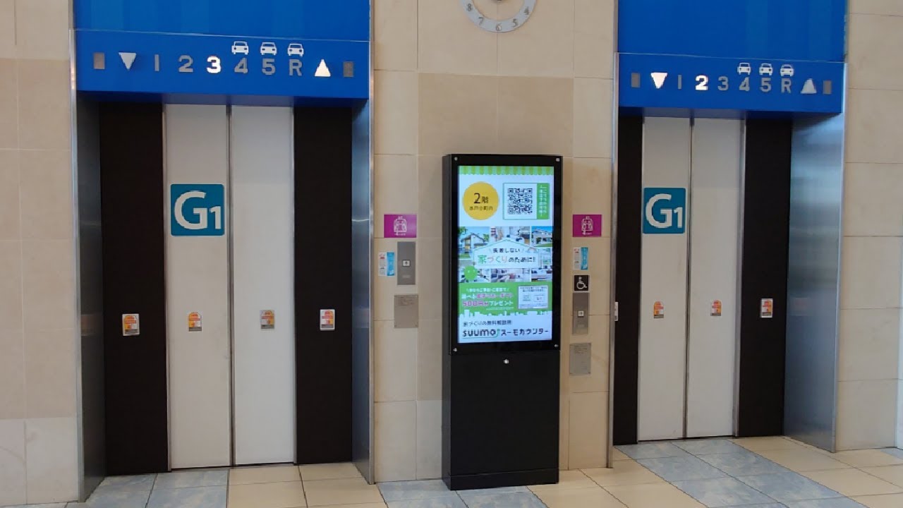 イオンモール水戸内原のエレベーター　その3