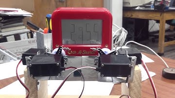 Etch-a-Sketch Clock