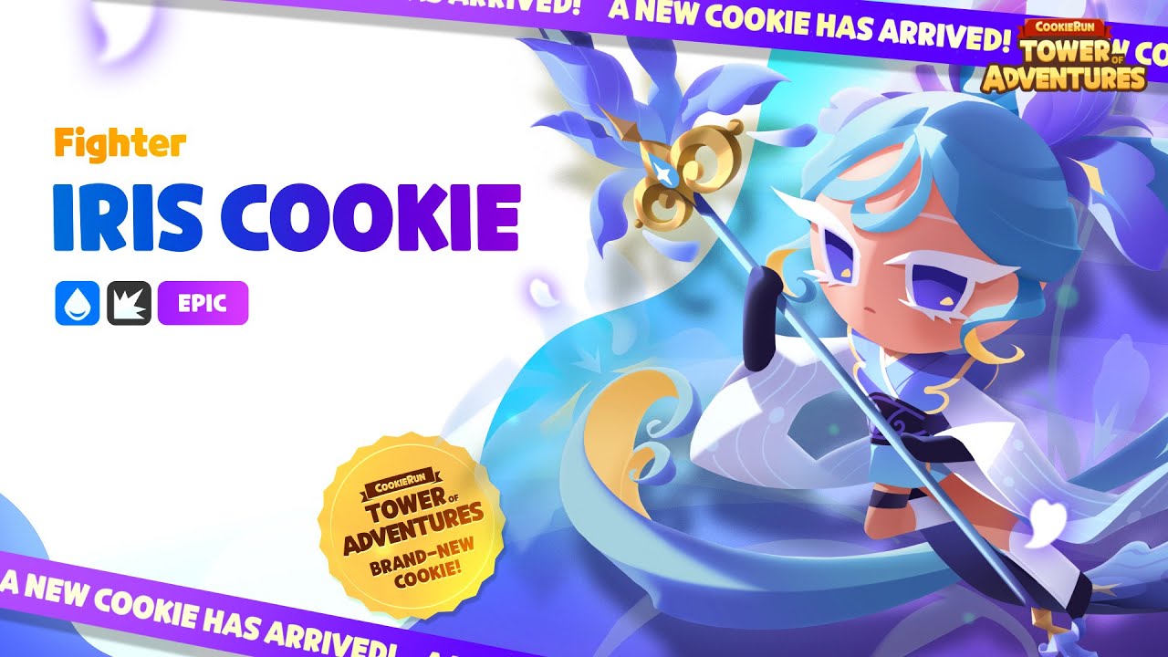 New Cookie! | Iris Cookie ☔️ | Character PV - YouTube