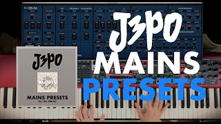 J3PO MAINS Presets for the OB-Xd - Sounds Demo