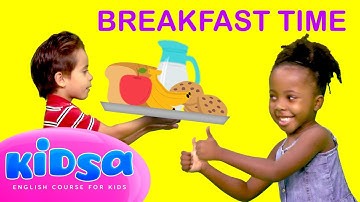 Thumbnail of Breakfast Time - Kids Songs - Kidsa English