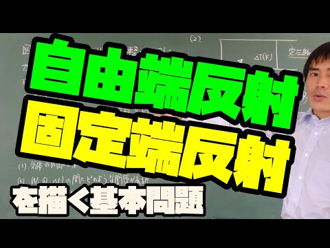 波⑤  自由端･固定端反射 基本例題