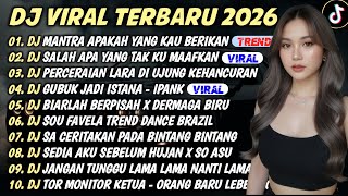 DJ TIKTOK TERBARU 2026🎵DJ MUTIARA IPANK🎵DJ SALAH APA🎵DJ PERCERAIAN LARA🎵GUBUK JADI ISTANA FULL ALBUM
