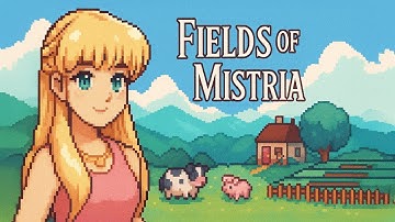 Fields of Mistria Longplay | ASMR Relax, Study, Sleep | No Commentary | Part 1