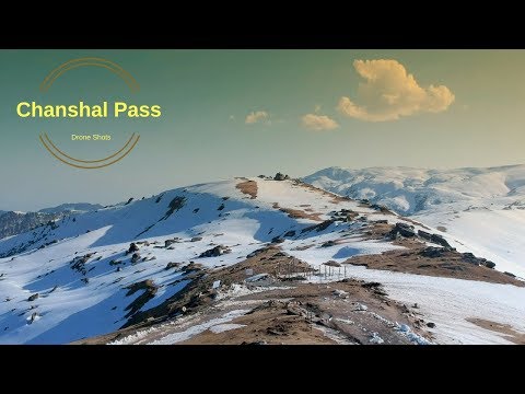 Chanshal Pass In Snow: Drone Video