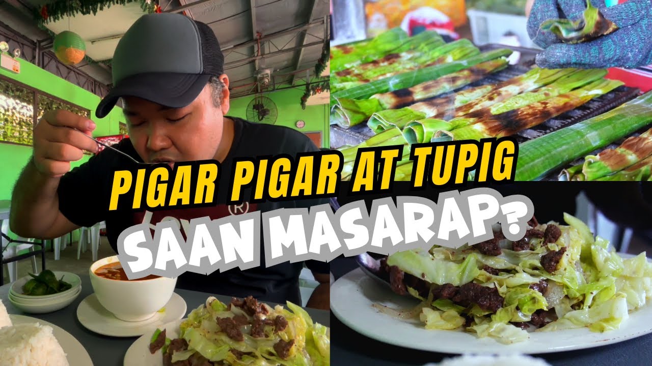 PANGASINAN'S PIGAR PIGAR AT TUPIG, SAAN MASARAP?| Uson's Pigar-Pigar & Villasis Tupig Center