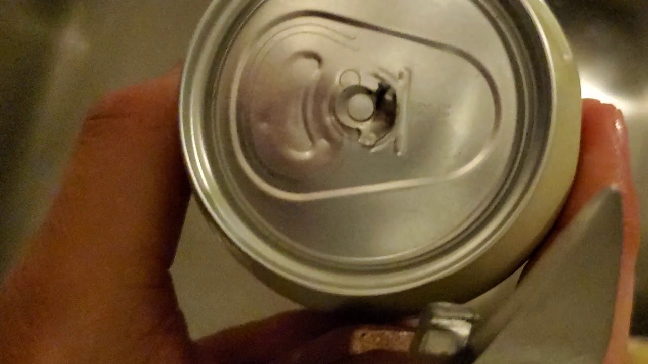 How To Open A Soda Can With No Tab