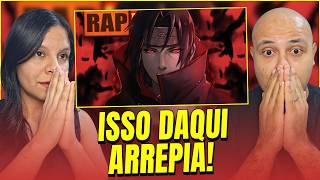 CASAL REACT: Rap do Itachi Uchiha // Assassino de Uchihas // TK RAPS