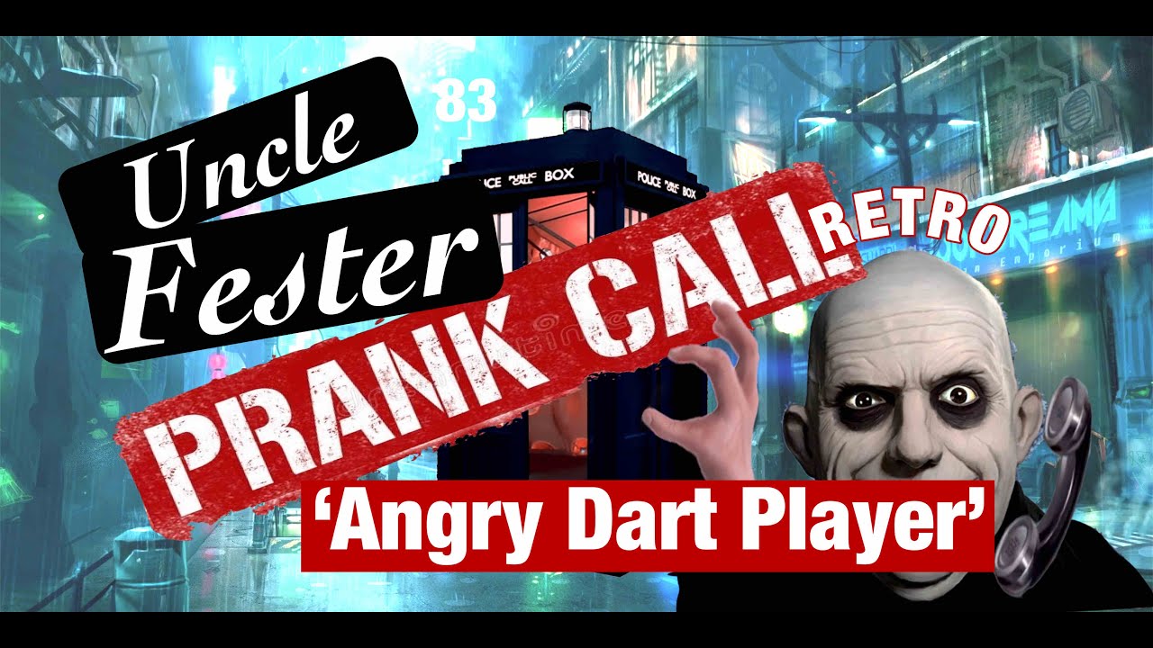 Smelte Ledelse aspekt Phone Call Prank "Angry Dart Player" - YouTube