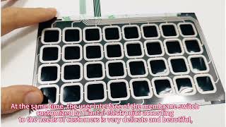 Capacitive touch membrane switch keypads & keyboards