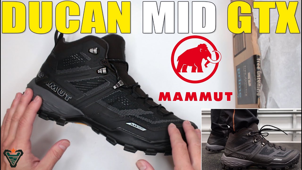 Mammut Ducan Mid GTX Review (Mammut Hiking Boots Review) 