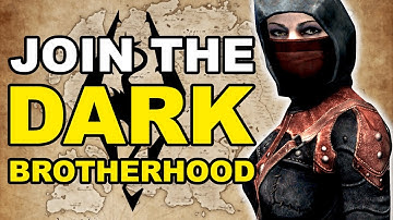 How to Join The DARK BROTHERHOOD in Skyrim [Elder Scrolls Guide]