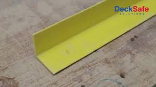 Decksafe How To Install Quartzgrip Anti Slip Stair Nosing 1