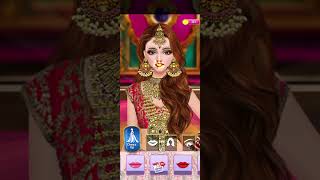 #barbie doll wedding dress#dressupchallenge #bridelmakup #fashion show #games #gaming viral video
