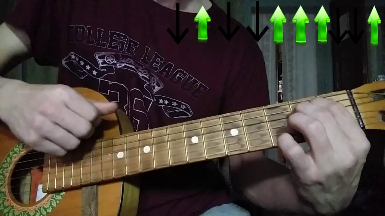 Как играть кукушку на гитаре