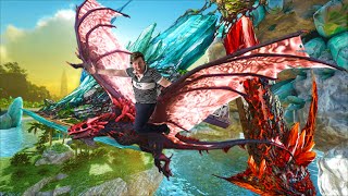 ALPHA Crystal Wyvern Queen - BitMoreDave - ARK: Survival Evolved - Crystal Isles