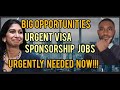 URGENT VSIA SPONSORSHIP JOBS OPPORTUNITY | SKILLED WORKER SPONSORSHIP JOBS | apply now