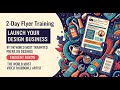 **Rexkilowas Academy: 2-Day Flyer Training – Launch Your Design Business** 🚀