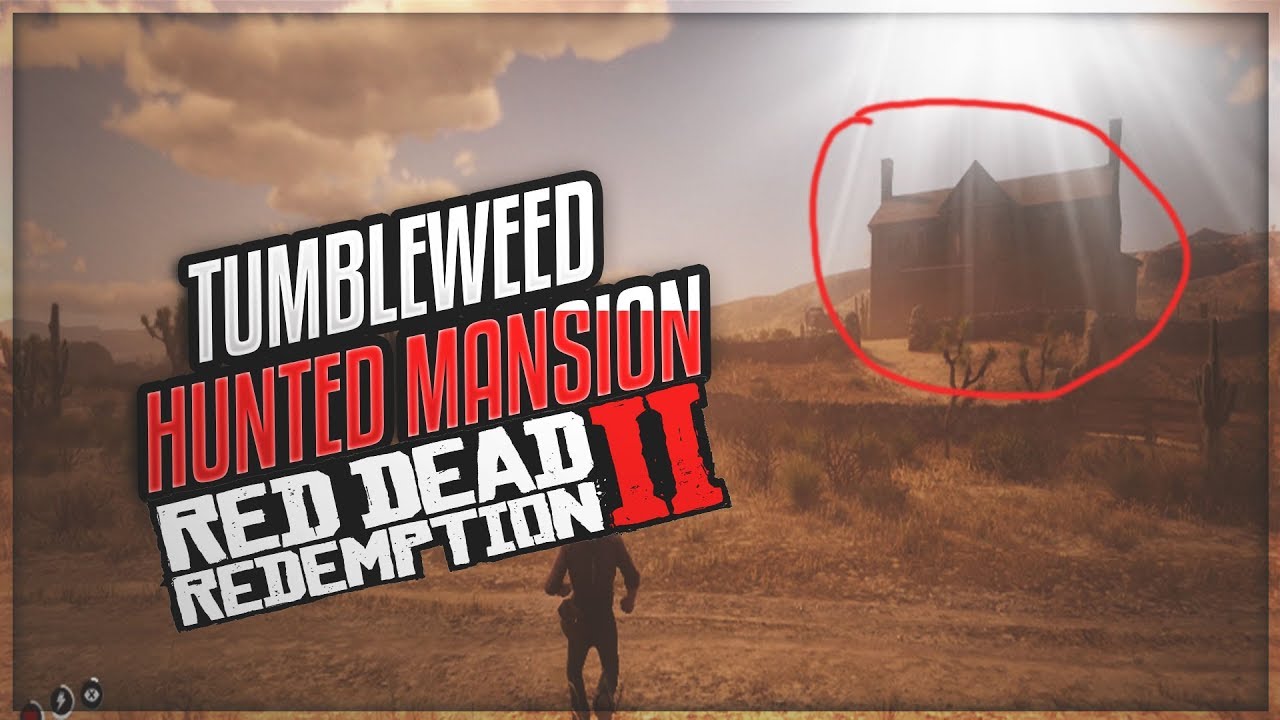 RED DEAD REDEMPTION 2 | TUMBLEWEED HAUNTED MANSION EASTER EGG