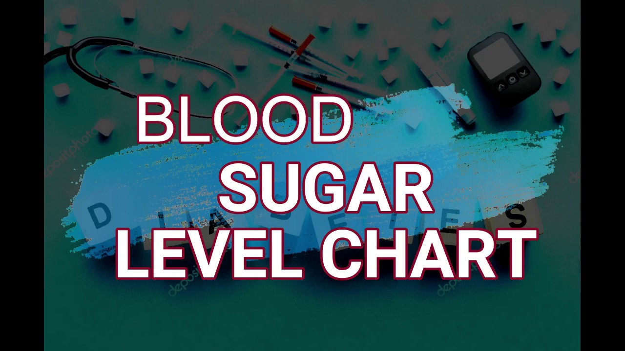Blood sugar level chart l normal to diabetic must know all - YouTube