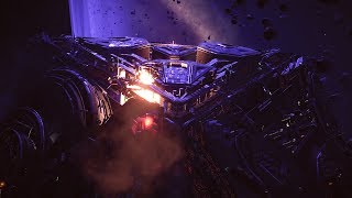 Elite: Fabulous - Titan's Daughter - Destroyed Coriolis Starport | Thargoid Attack