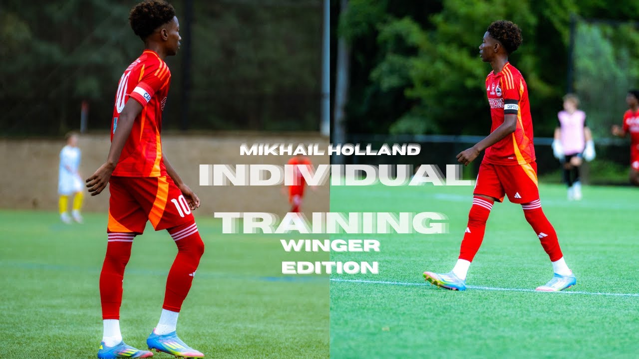 Individual Winger specific training with Nike Mercurial vapor united pack
