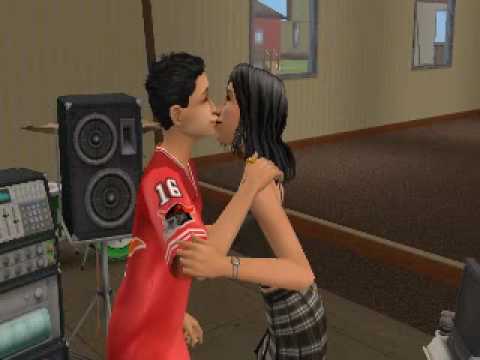 sims2 brother and sister kissing