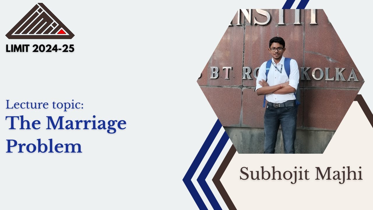 The Marriage Problem by Subhojit Maji