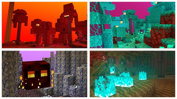 All About the NETHER BIOMES in the 1.16 Minecraft Nether Update